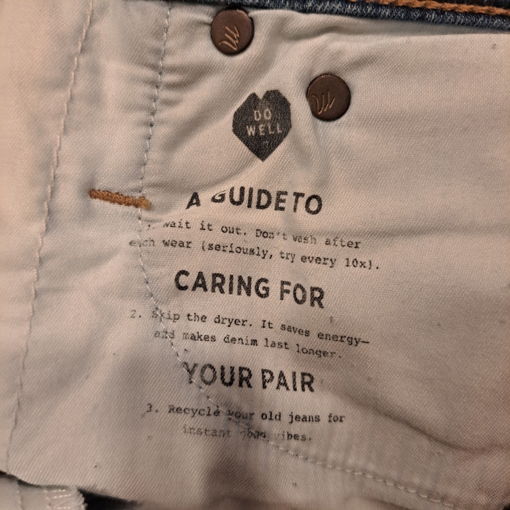 Madewell Curvy High Rise Skinny Jeans: Drop Step Hem Edition - Picture 11 of 11